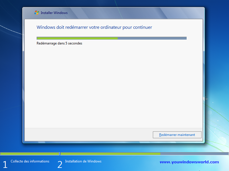 Comment installer Windows 7 32 bits