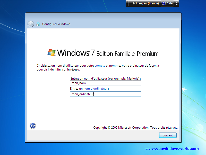 Comment installer Windows 7 32 bits