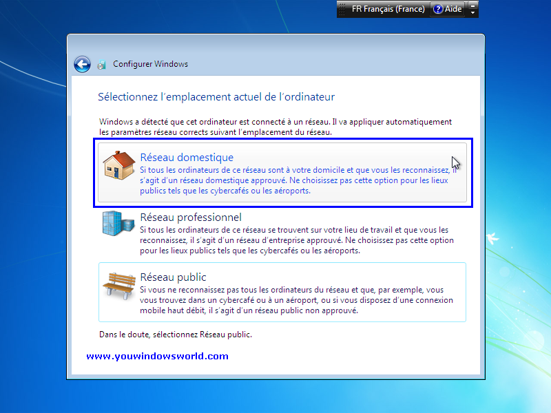 Comment installer Windows 7 32 bits